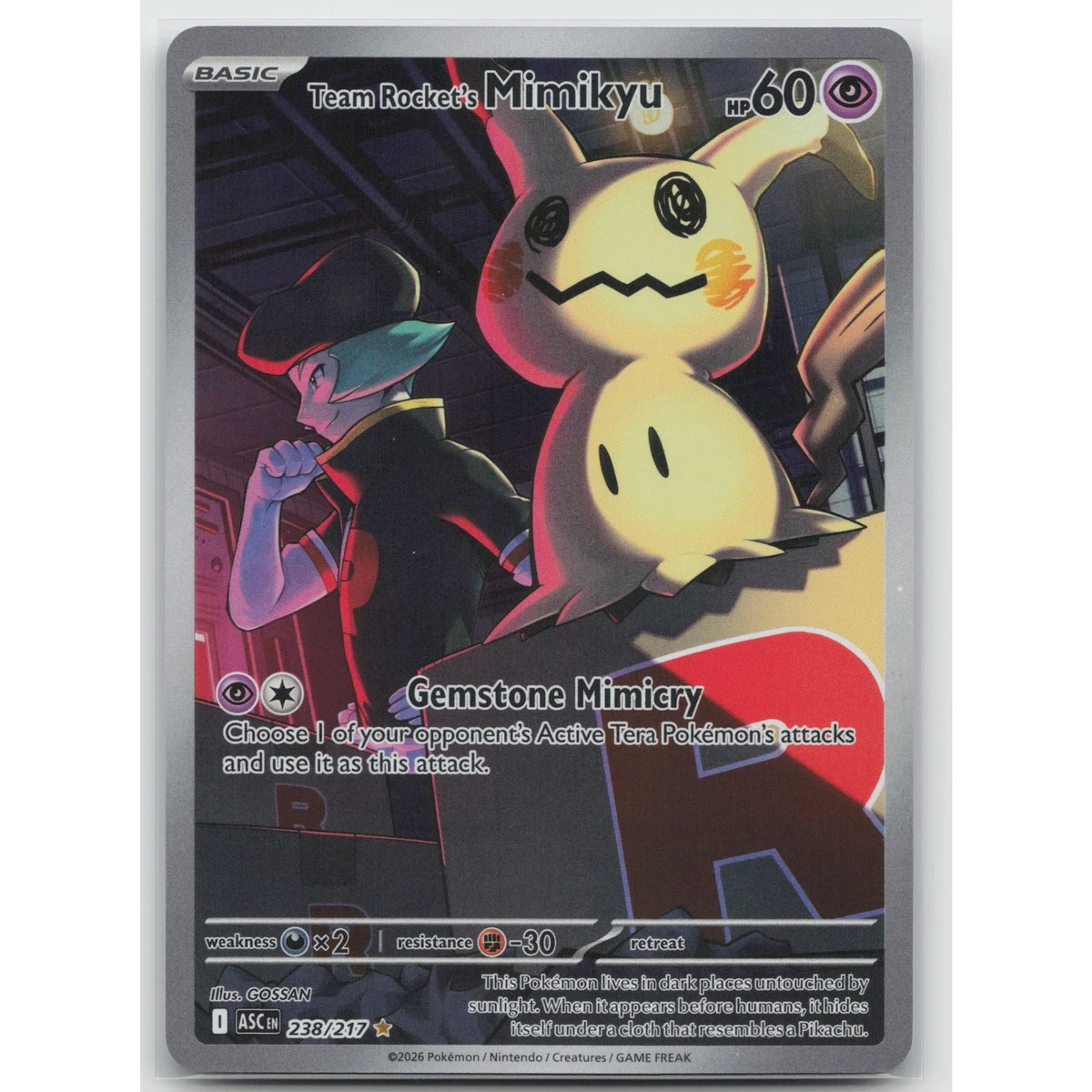 Las mejores ofertas en Cartas de JCC Pokémon Mimikyu de Team