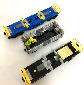 [6 PIECE SET] LEGO City Passenger Train Cargo Train 60052 60051 60097