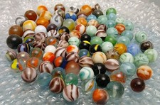 Vintage Marbles Lot Of 96 Jabo MK Alley Vacor
