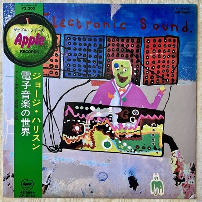 George Harrison  Electronic Sound  1968 Japan Zapple Apple LP  Beatles W/Obi