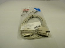 Vintage Parallel Printer Cable IEEE-1284 DB25M To CN36M 6FT