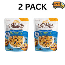 Catalina Crunch Blueberry Muffin Protein Cereal 8 oz Pack of 2