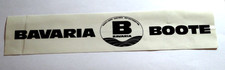 Werbe-Aufkleber Bavaria Boote Hans Bösch 8207 Bad Endorf Chiemsee 80er Jahre