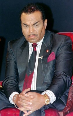 Joseph Jackson during a promotional appearance to announce upcomin- Old Photo 2
