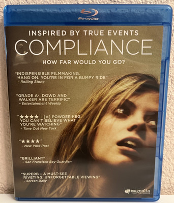 Compliance (Blu-ray, 2012) Magnolia Ann Dowd Inspired By True Events