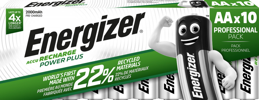 Energizer Power Plus AA HR6 2000mAh NiMH Rechargeable Batteries x 10 - Image 6
