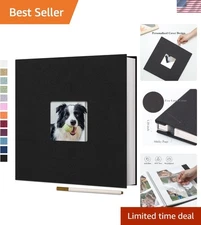 Large Self Adhesive Album with Metallic Pen