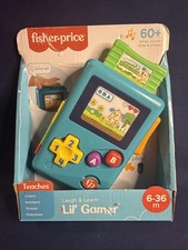 Fisher-Price Laugh Learn Lil' Game Blue
