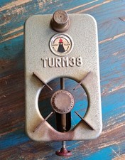 TURM 38 Spitituskocher mit Beschreibung,  alt , antik