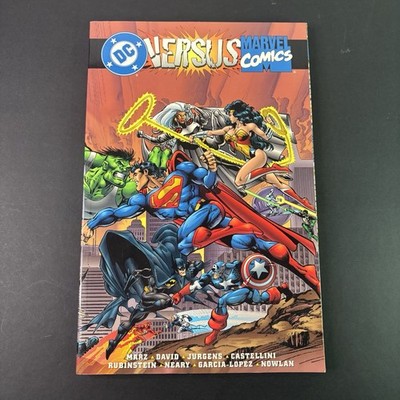 DC Versus Marvel Comics TPB Marvel DC Comics 1996 Marz Jurgens Rubinstein VF