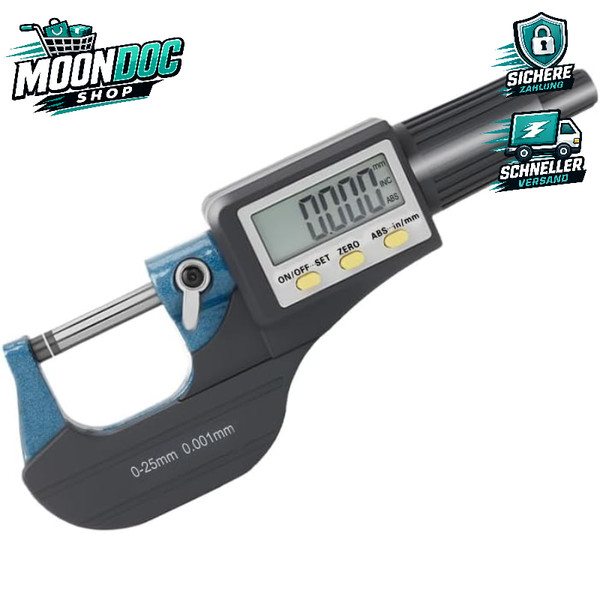 Mikrometer Digital 0-25Mm 0,001Mm Hohe PräZision Messwerkzeug FüR Mechaniker-image