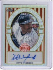 2024 LEAF BRONX LEGACY DAVE WINFIELD AUTO #10/25 *YANKEE DOODLES*