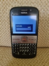 Nokia E5-00 - Smartphone - Black & Silver Qwerty Keyboard Mobile