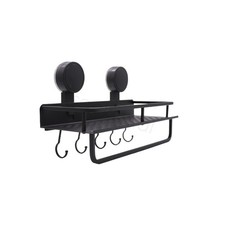 Suction Cup Shower Caddy Vacuum suction mounts on smooth tile,marble to organize