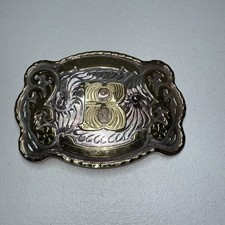 This Is A Western-style Belt Buckle with The Initial B At Its Center. Great