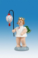 Engelfigur Lampionengel Mit Lampion Oval Mit Krone HöHe Ca 6 Cm NEU Erzgebirge