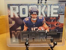 2024  Contenders Rome Odunze Rookie of the Year No. 10 Sparkle Bears RC 