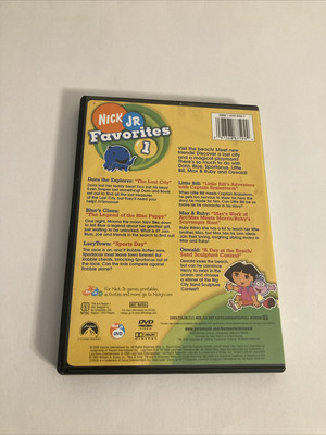 Nick Jr. Favorites Volume 1 DVD Full Screen Includes 6 Episodes
