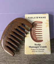 NIB 100 Authentic Fable  Mane Scalp Massager Comb