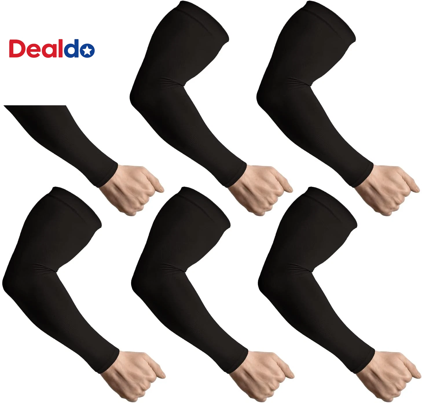 Sun Protection Cooling Arm Sleeves for Men &Women,Compression Sleeves for Footba