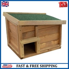 Image of Woodside Hedgehog House & Hibernation Shelter, Safe & Secure Predator Proof Outd