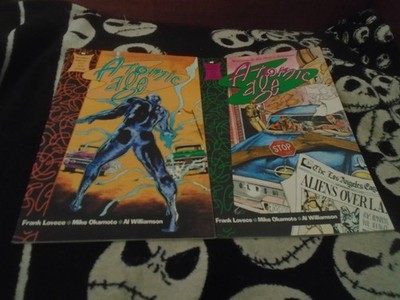 Marvel / Epic Comics - The Atomic Age Book 2 and 4 Graphic Novels