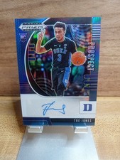 2020-21 Panini Prizm Draft Picks Prospect Autographs Tre Jones #PA-TJ Blue /149
