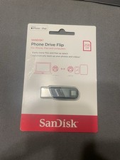 SanDisk Phone Drive Flip 256GB Two In One USB A Apple iPhone LIGHTNING