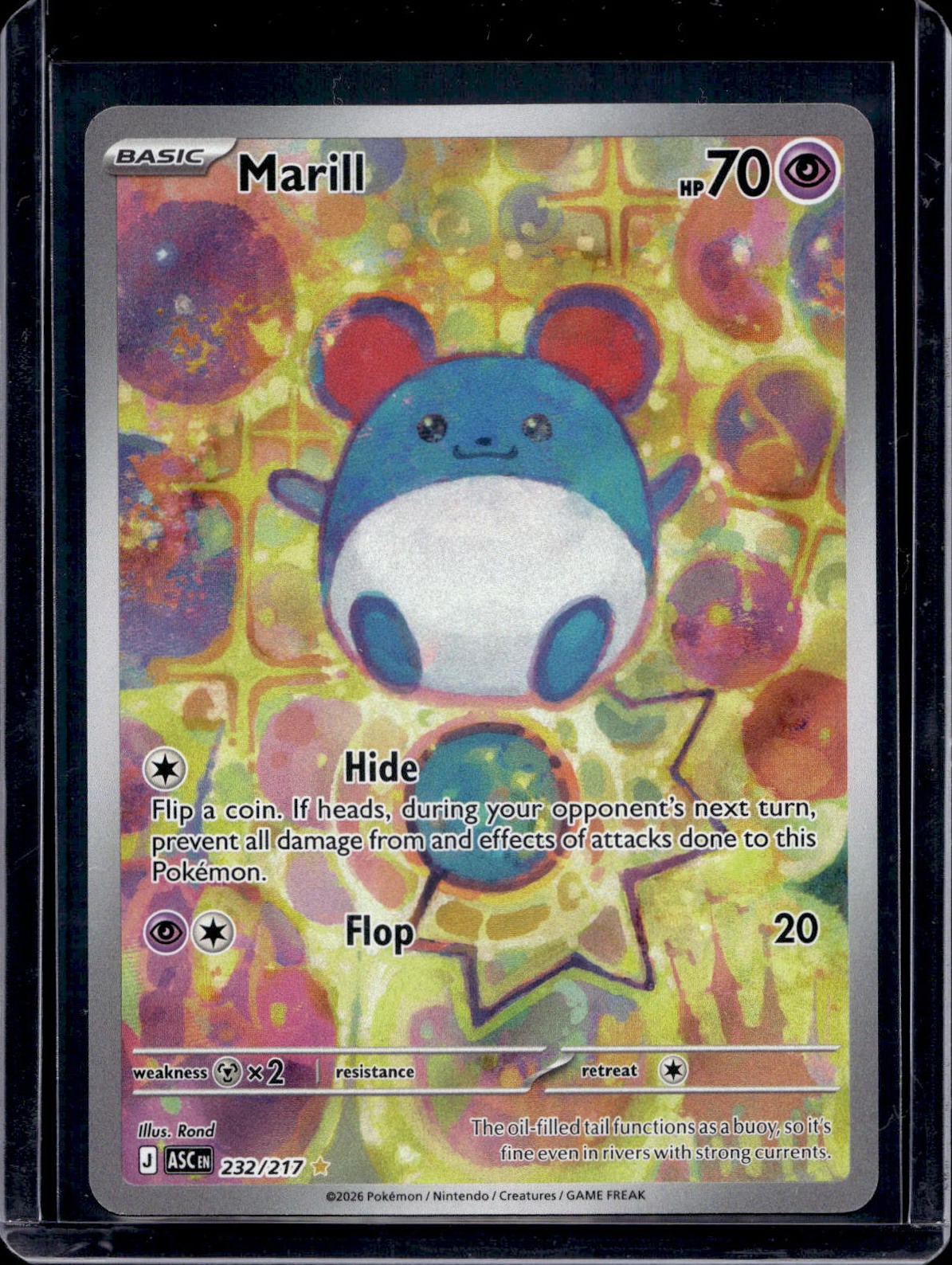 Pokemon ME: Ascended Heroes Marill 232/217