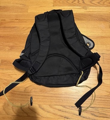 Vtg 90s Clive Skateboard Snowboard Backpack Rare Black Carry Strap