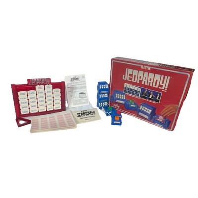 Jeopardy Board Game Vintage 1987 Pressman King World. All Parts Included
