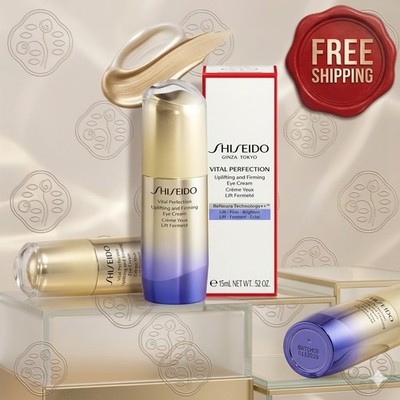 Shiseido Vital Perfection Uplifting Firming Eye Cream 15ml 0.52oz Anti-Aging NEW
