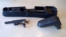 Center Console W Brake Handle W Armrest Black Leather Fits 06-10 Beetle 112413