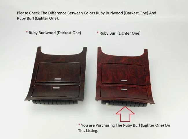 ✅Cadillac Escalade 2007-2014 bisel inferior consola central portavasos panel OEM Foto 2 de 4