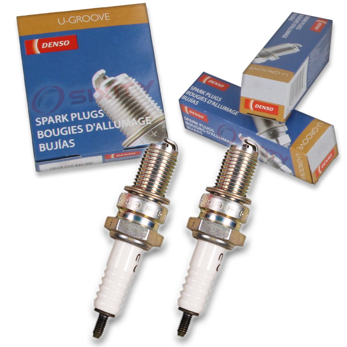 2 pc Denso Standard U-Groove Spark Plug for BMW F650 1997-2000 Tune Up Kit ch