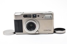  Excellent Contax TVS Point  Shoot 35mm Film Camera Carl Zeiss Lens From JAPAN