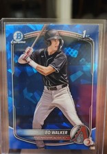 2025 Bowman Sapphire Edition - Chrome Prospects Bo Walker #BCP-92 (RC)