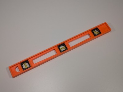 Johnson Level & Tool 7724-O Level Plastic 24 In 2ft 3 Vials Orange