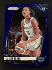 Jaelyn Brown Rookie Card RC 2024 WNBA Prizm Blue Velocity Prizm #31