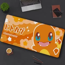 Pokemon Mouse Pad Anime Gamer Kawaii Charmander Gaming Desk Mat Mouse Pad