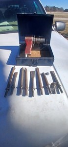 Chicago Pneumatic Air Hammer And Chisels