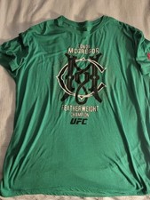 T-shirt Reebok Conor Mcgregor poids plume champion UFC vert homme XXL