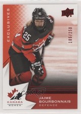 2020 Team Canada Juniors Women's WC Exclusives /250 Jaime Bourbonnais #53 04u3