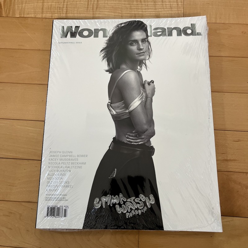 Emma Watson Wonderland Magazine Autumn/Fall 2022 SEALED