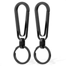 Titanium Carabiner Keychain Clip 2 Inch Heavy Duty Key Clip for Belt