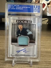 2024-25 Upper Deck The Cup Rookie Patch Auto Logan Morrison 135/249 RPA RC