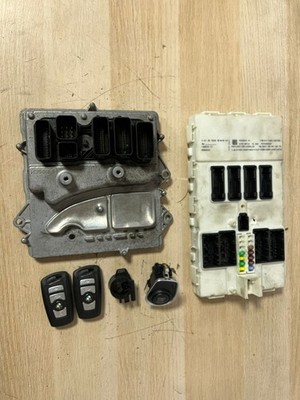 2012 BMW F30 N55 335i Engine Control Unit ECU SET DME + FEM + 2KEYS 7649279