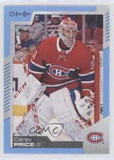 2020-21 O-Pee-Chee Blue Border Carey Price #13 0c3