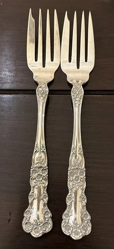 Gorham Buttercup Sterling Silver 2 Salad Forks 6 3/8” 71 Grams