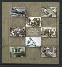 Norway #1235a Souvenir Sheet From 2000 [Mint Never Hinged]